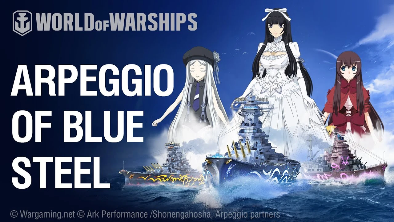 World of Warships запускает новую коллаборацию с Arpeggio of Blue Steel