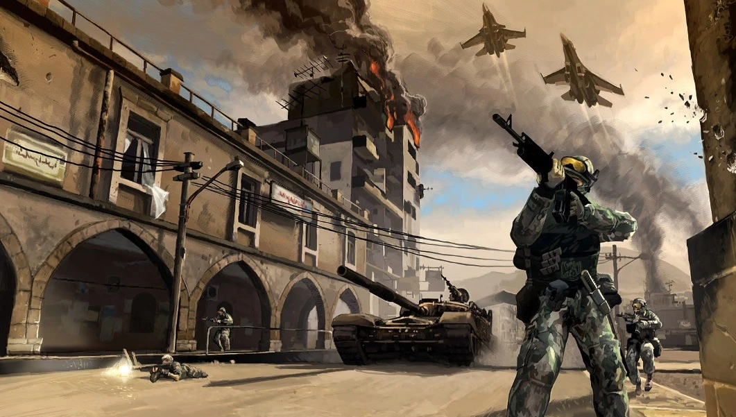 Искусство Battlefield 2