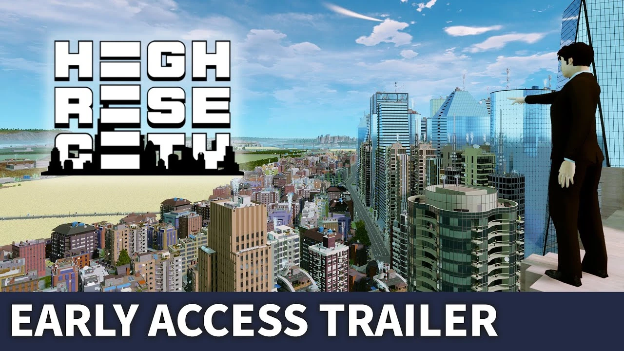 Градостроительный симулятор Highrise City стал доступен в раннем доступе Steam