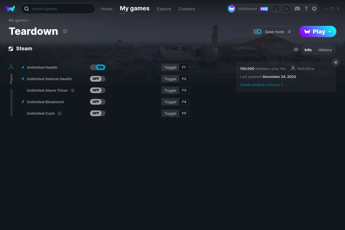 The Long Drive "Трейнер +9" [UPD: 24.12.2023] {MrAntiFun / WeMod}