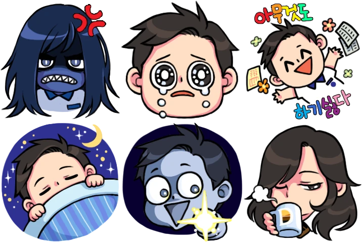 The Coma: Recut "Набор стикеров"