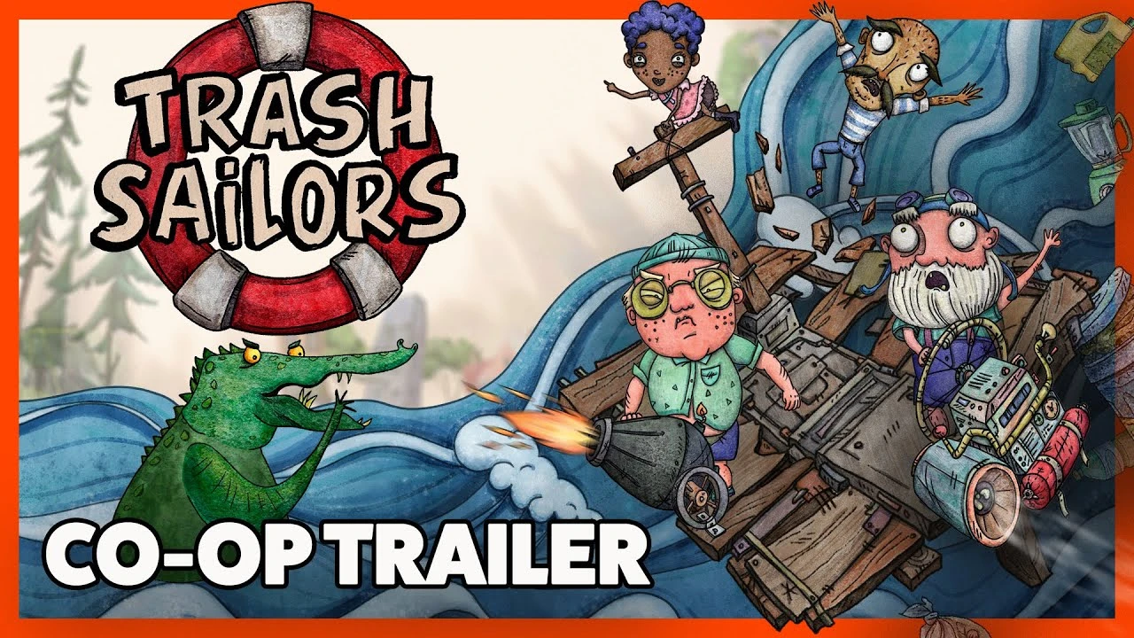 Трейлер кооперативного режима Trash Sailors