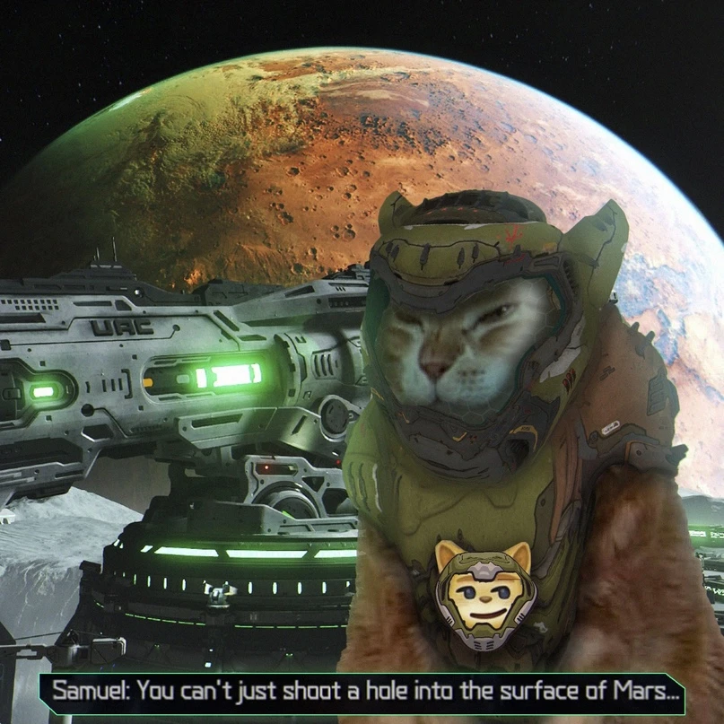 Просто продырявить марс?