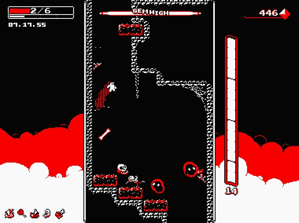 Вертикальный роглайк Downwell выйдет на Nintendo Switch в конце января