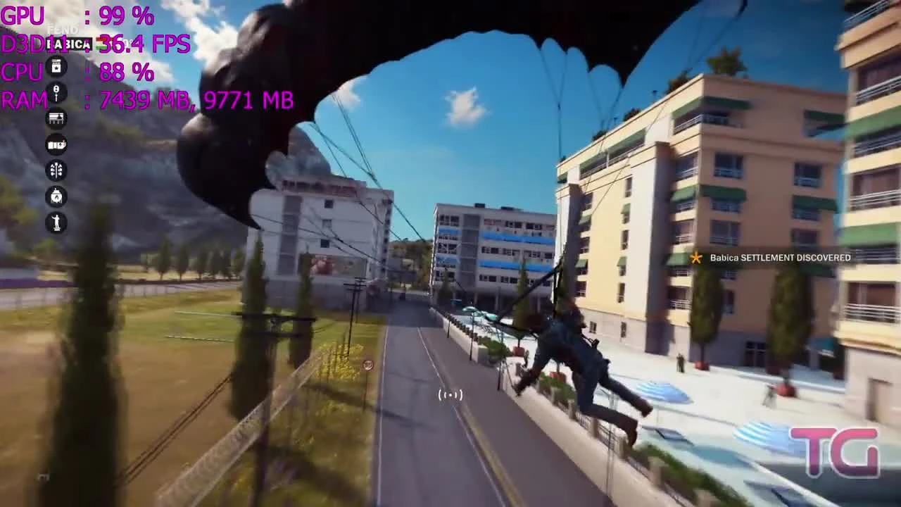 Just Cause 3 - GTX 1050 - i3 6100