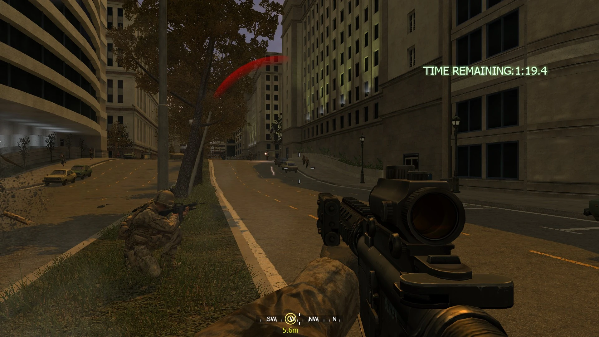 Call of Duty 4 "Миссия Downtown (в центре города)"