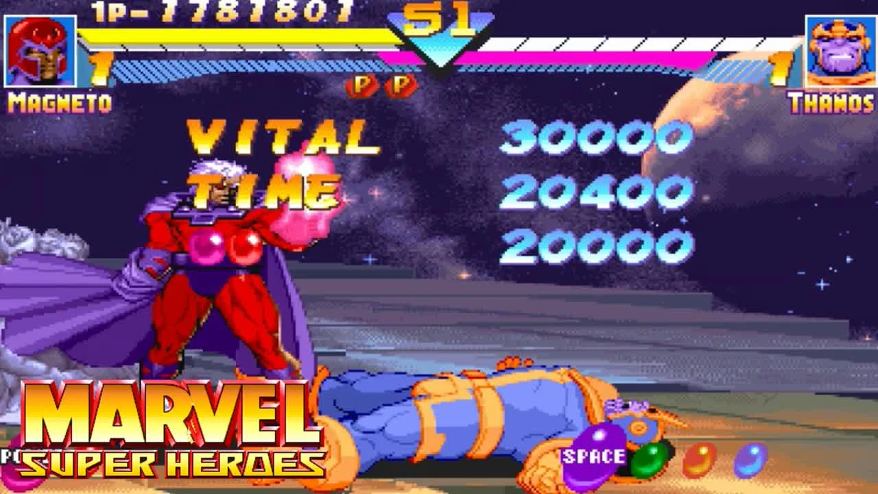 Эволюция боссов в Марвеле vs капком 1994 -2017