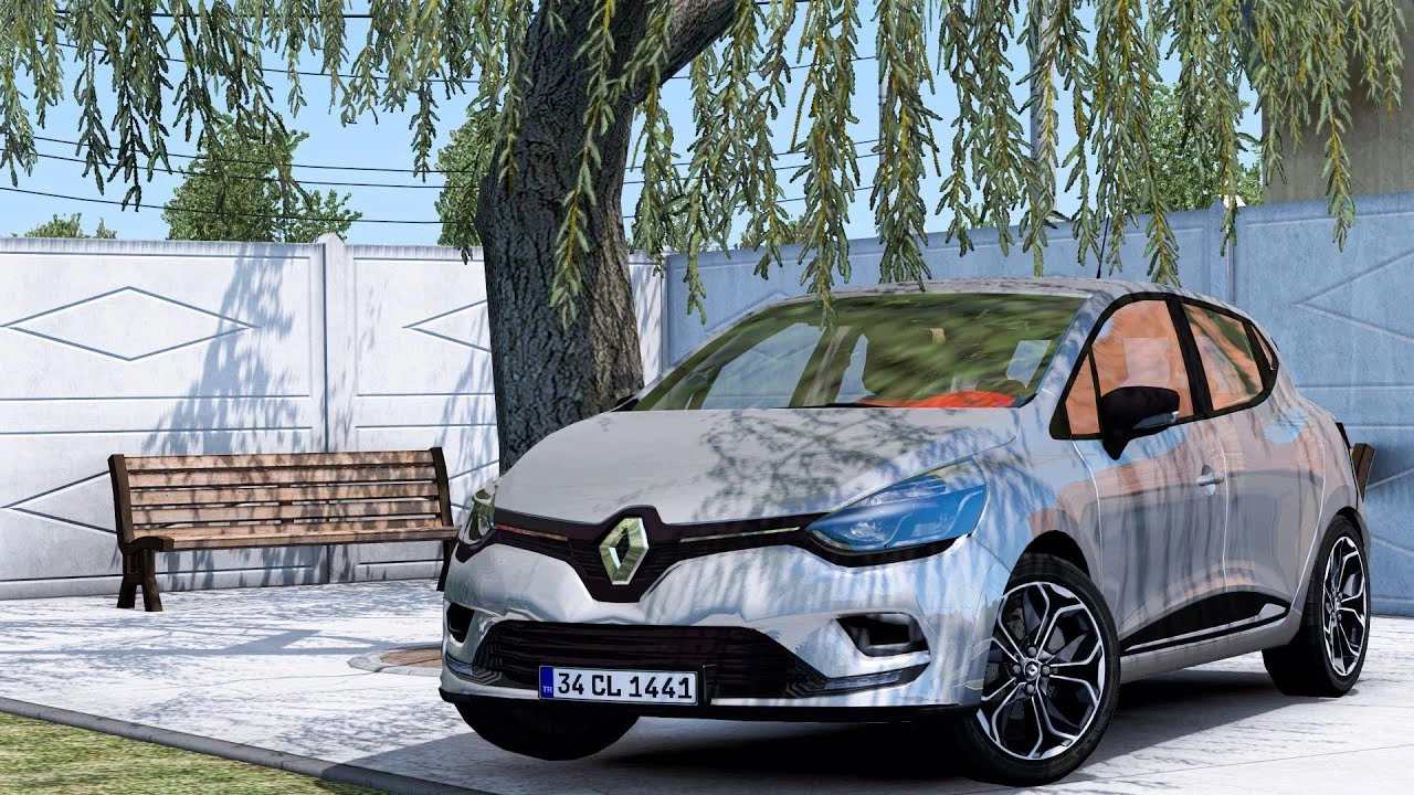 Euro Truck Simulator 2 "Renault Clio IV" [1.57]