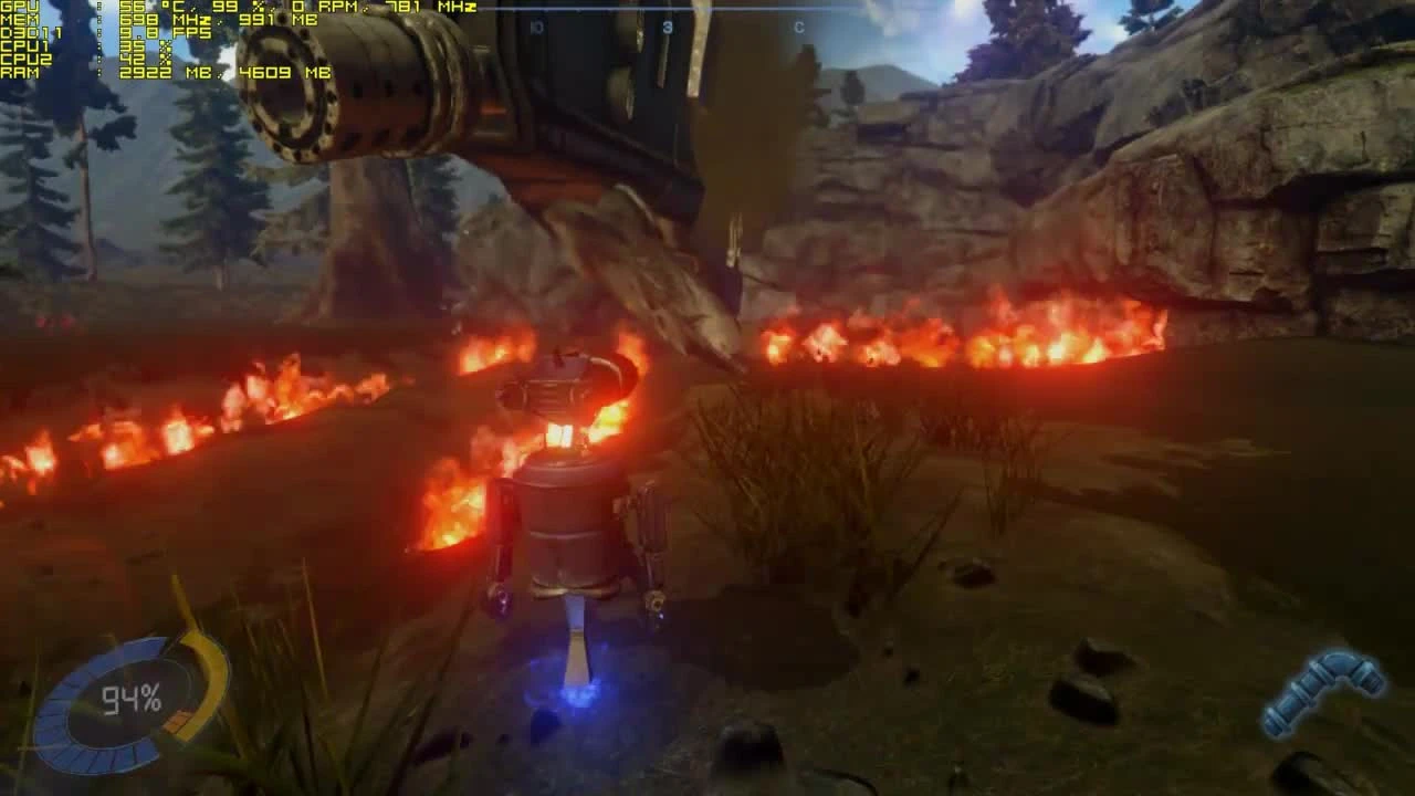 Тест Phoning Home запуск на супер слабом ПК (2 ядра, 4 ОЗУ, GeForce GT 630 1 Гб)