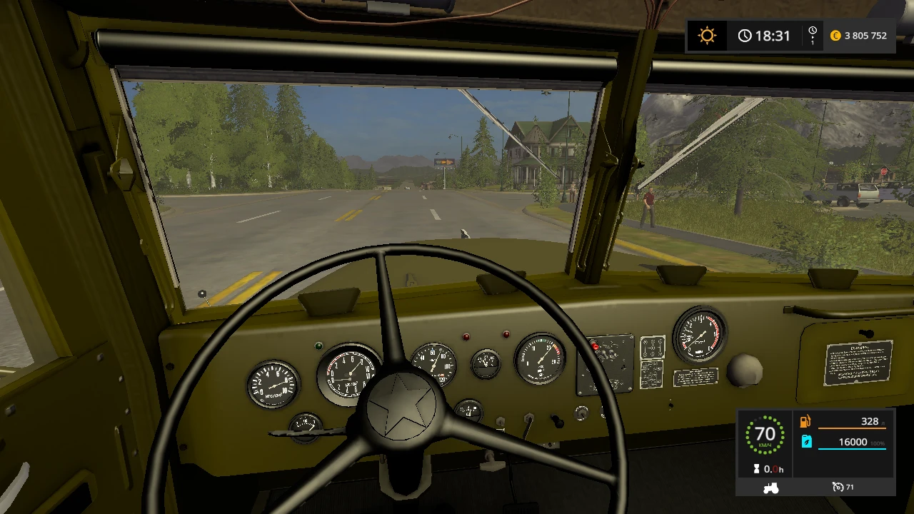 Farming Simulator 17 "KrAZ 255B v 1.0"