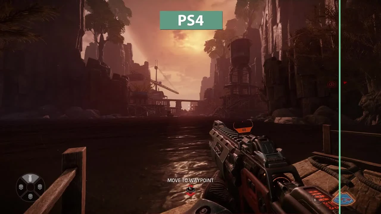 Evolve "Сравнение графики PC vs. PS4 vs. Xbox One"