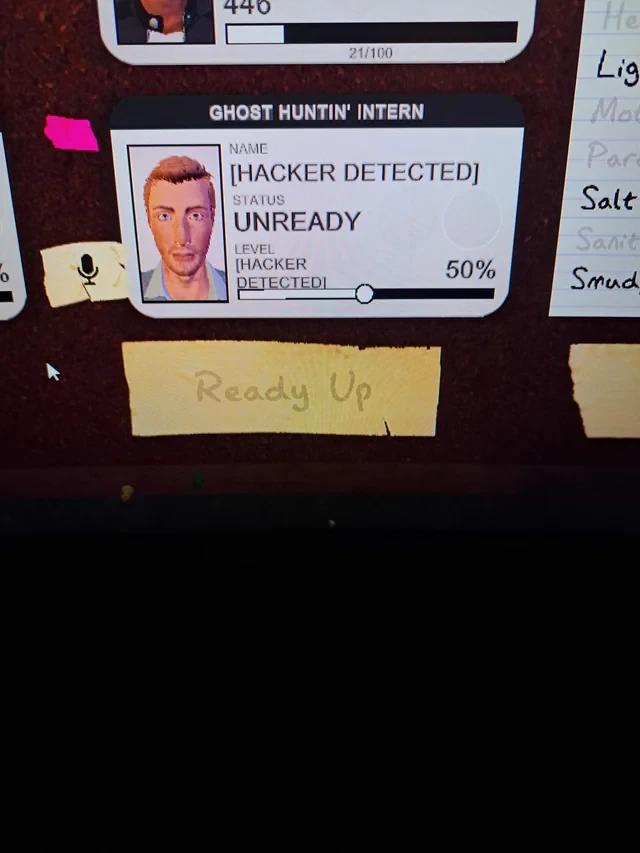 Гайд по фиксу ошибки [HACKER DETECTED] в Phasmophobia