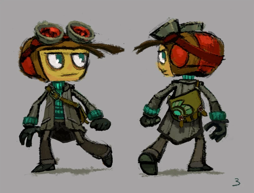 Новые концепт-арты Psychonauts 2