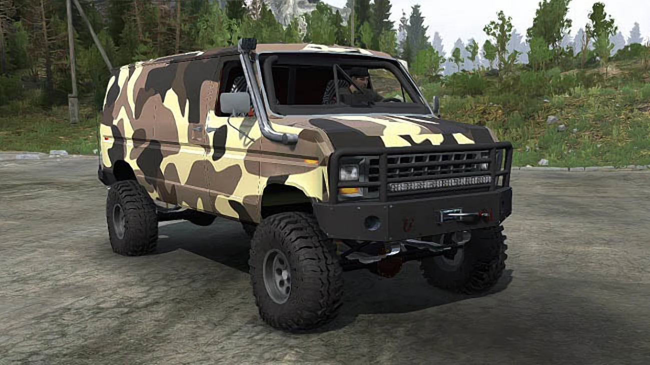 Spintires: MudRunner "Ford E-350"