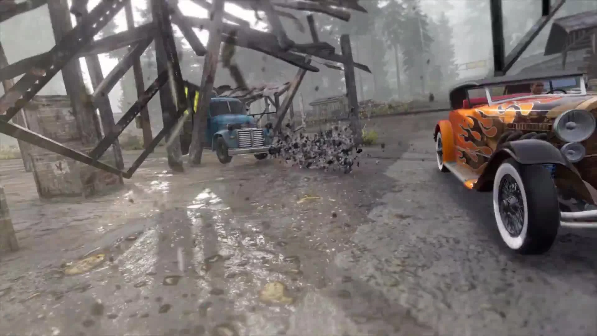 Дебютный трейлер игры Flatout 4