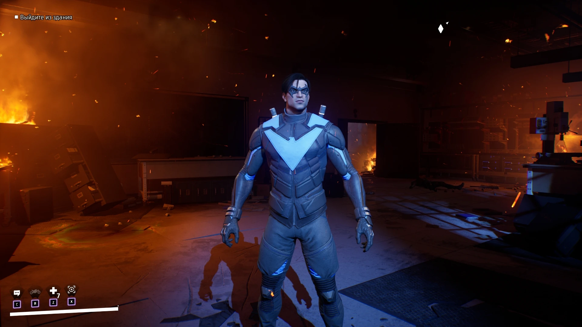 Gotham Knights "Решейд для удаления мыльной графики"