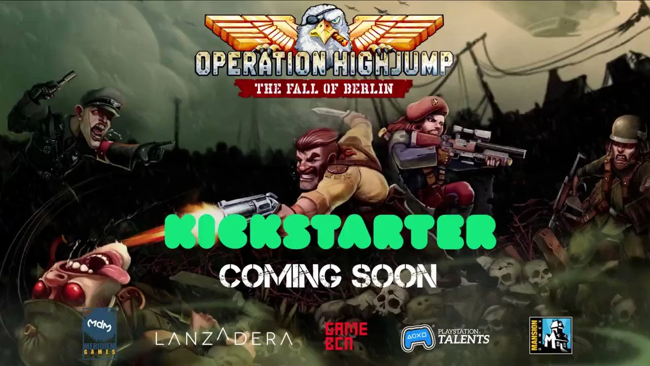 2D-шутер-платформер Operation Highjump The Fall of Berlin выйдет на Kickstarter 26 апреля
