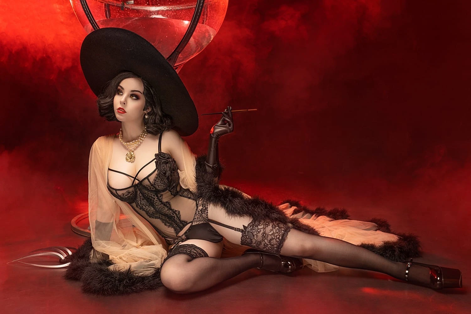 Косплей Леди Димитреску