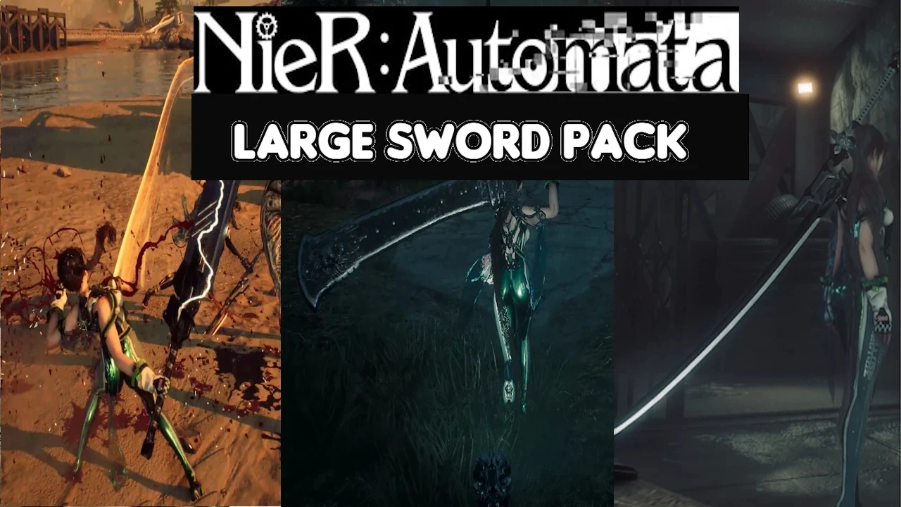 Stellar Blade "Пак огромных мечей из Nier Automata"