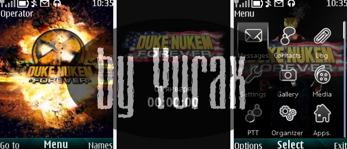 Duke Nukem Forever "Theme for Nokia s40 240x320" by Yurax