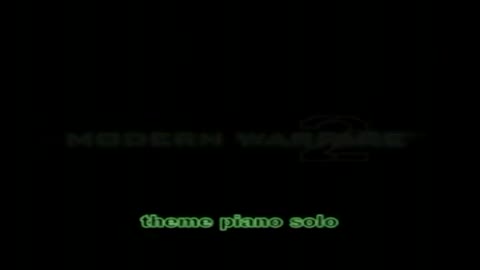 Modern Warfare 2 Main Theme (piano solo)