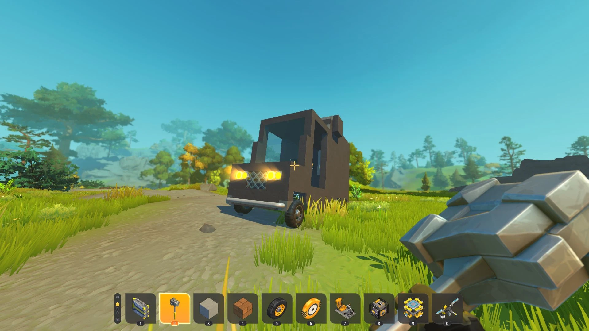 Scrap Mechanic "Фургон Доставщика"