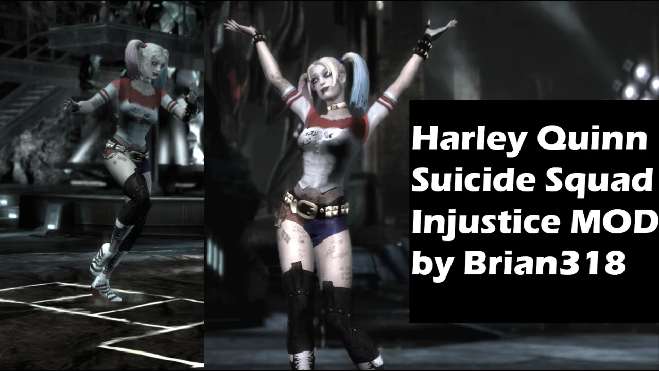 Injustice: Gods Among Us "харли квинн отряд самоубийц"