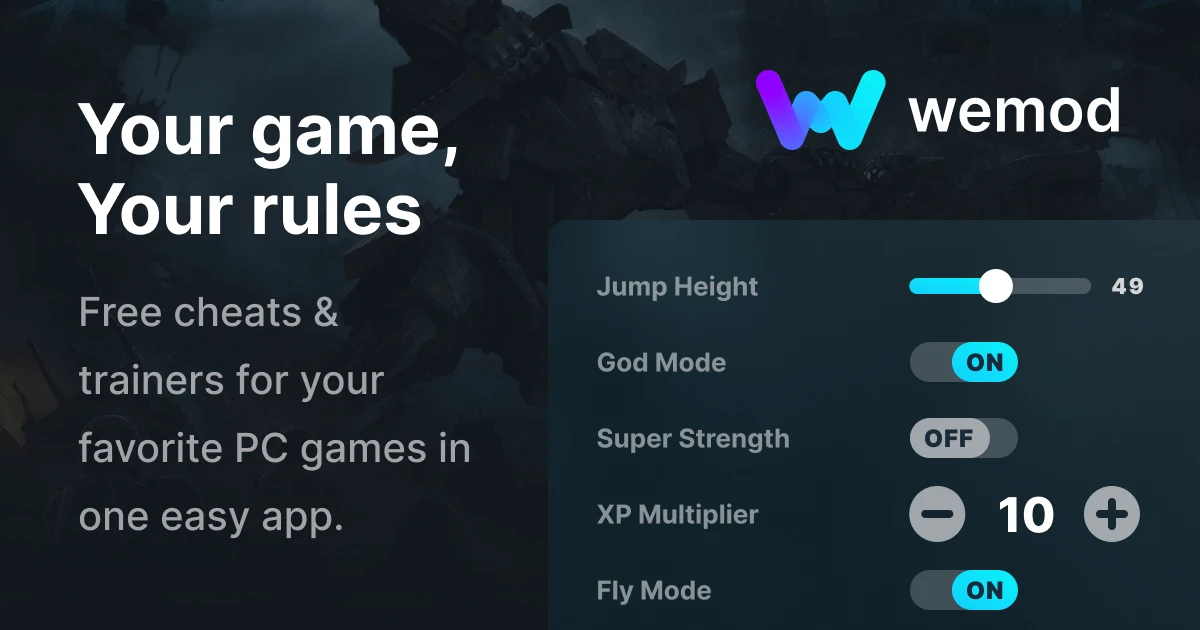 Wand / WeMod - Тысячи бесплатных трейнеров и модов в одном приложении