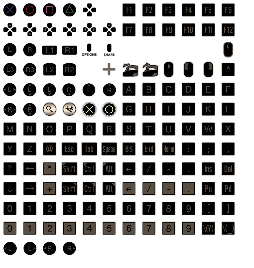 Resident Evil 7 "Кнопки от PS4"