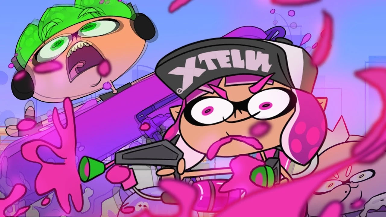 Доставка пиццы в Splatoon 2