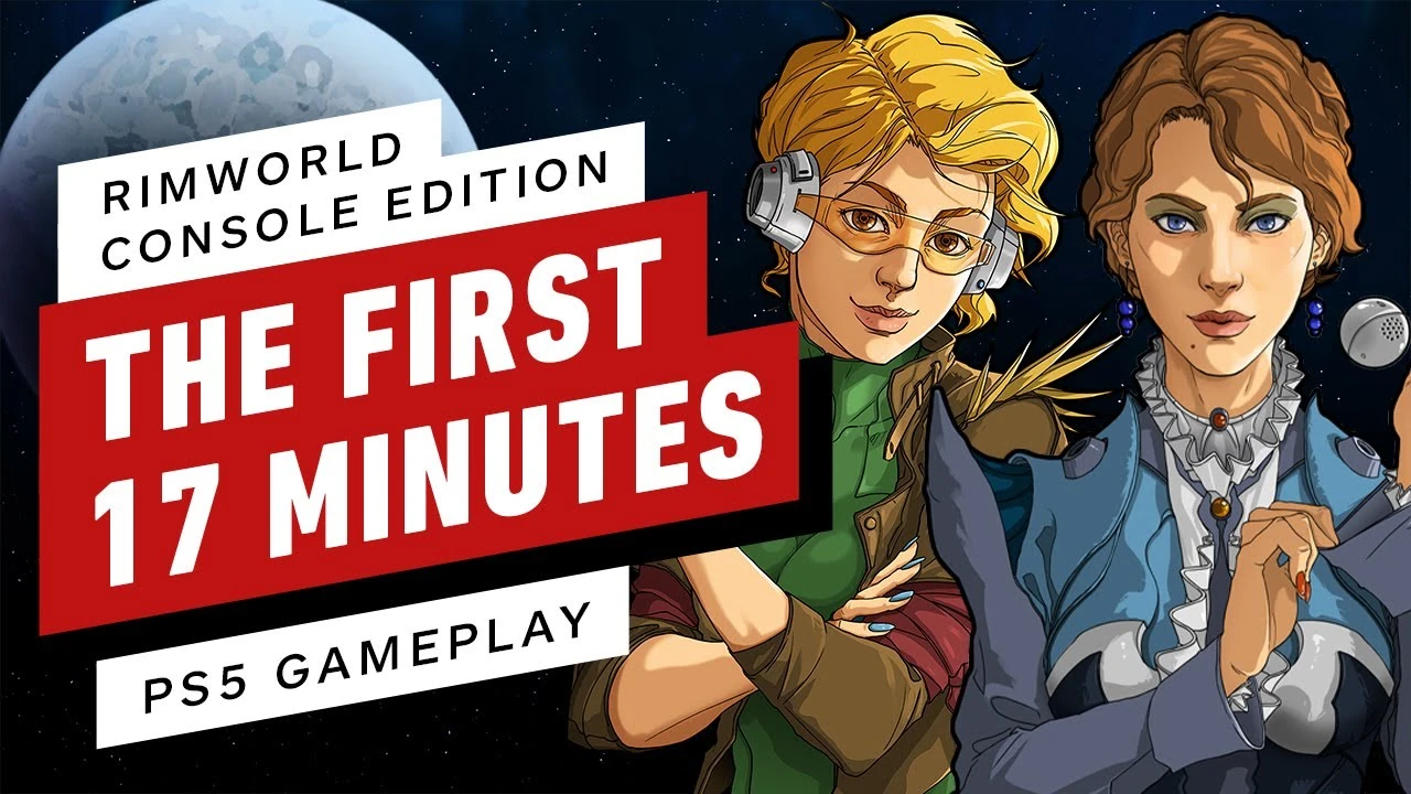 17 минут геймплея RimWorld на консоли PlayStation 5