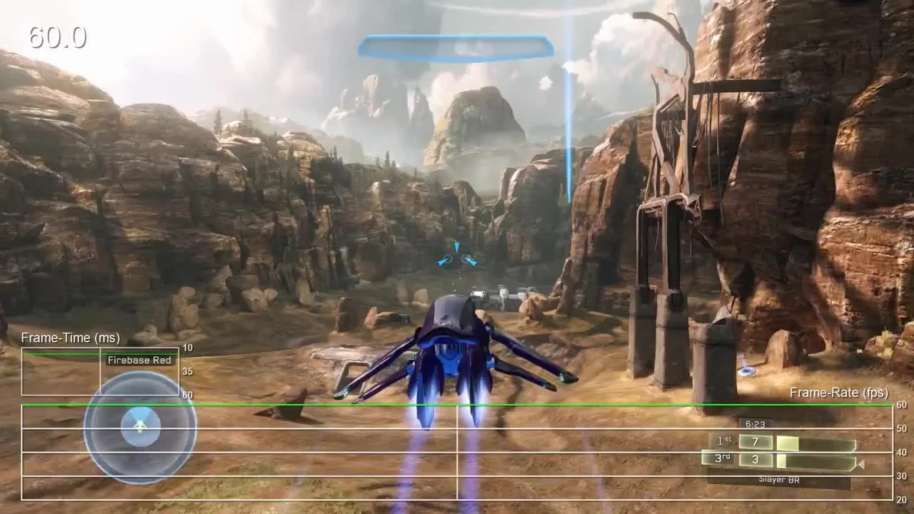 Halo 2 Anniversary (Multiplayer) Xbox One Master Chief Collection: частоты кадров Xbox One от Digital Foundry