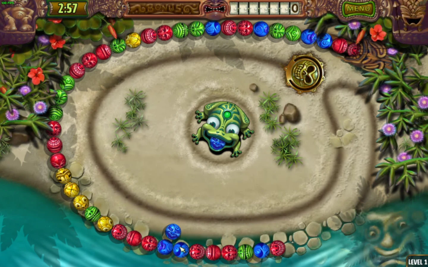 Zuma's Revenge "Русификатор+3D"