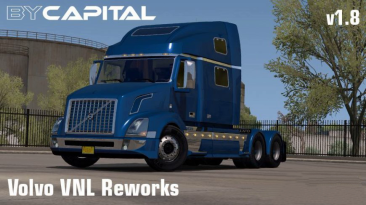 American Truck Simulator "Переделанный Volvo VNL v1.8 (1.39.x)"