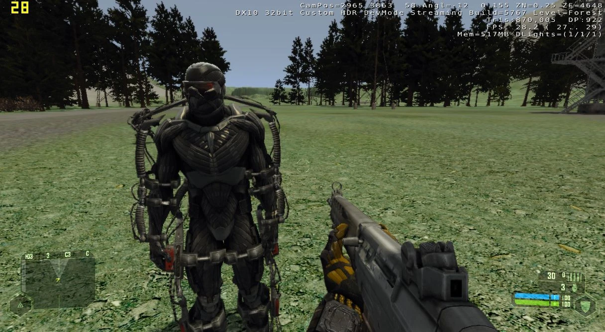 Crysis "Наноскелет"