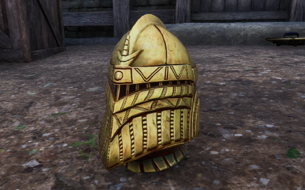 The Elder Scrolls 4: Oblivion Remastered "Защитный головной убор - гномий" [v1.2]