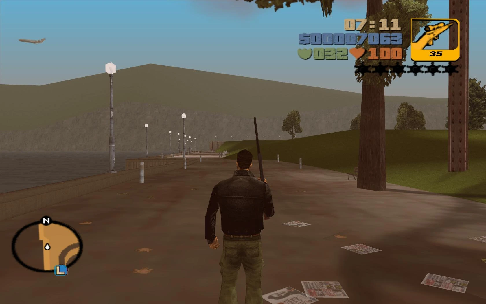 GTA 3 "Увеличенная прорисовка объектов"