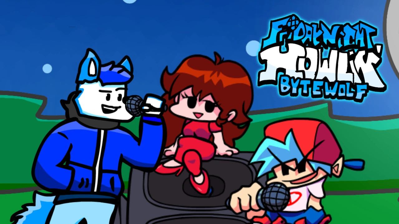 Friday Night Funkin' "Мод vs ByteWolf"