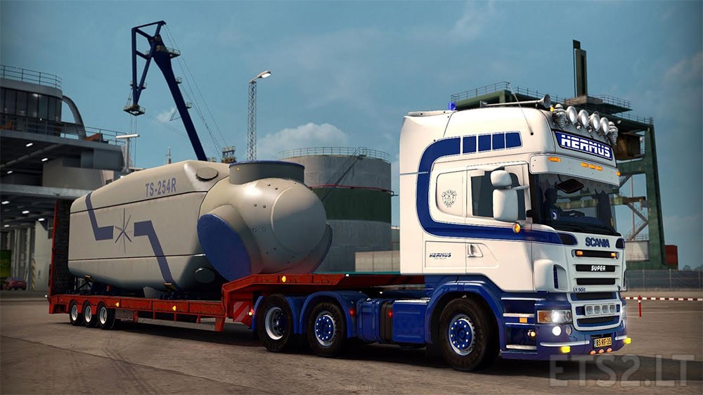 Euro Truck Simulator 2 "Scania hermus"
