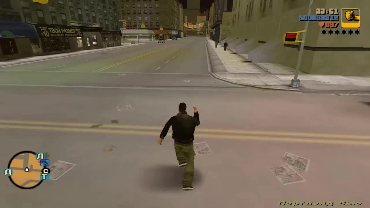 Мега прыжок в ГТА 3! Без модов