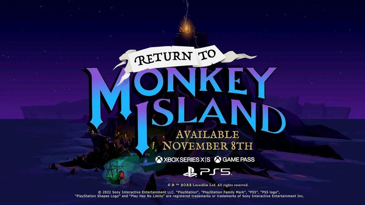 Return to Monkey Island выйдет на PS5 и Xbox Series 8 ноября