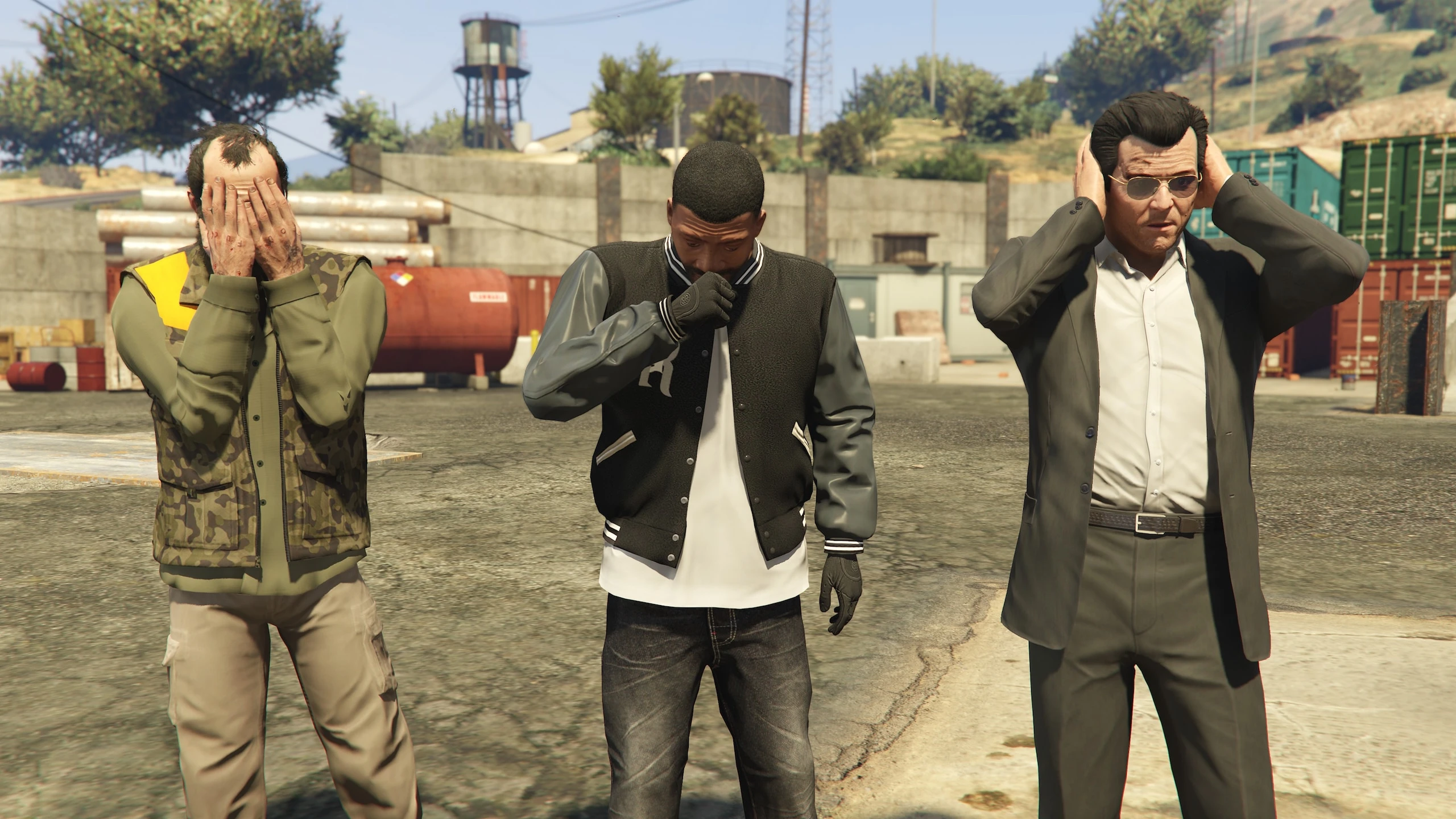 Актёр Франклина из GTA 5 признался, что до сих пор поддерживает отношения с актёрами Майкла и Тревора