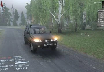 Spintires: MudRunner "Chevrolet Niva версия 1.0"