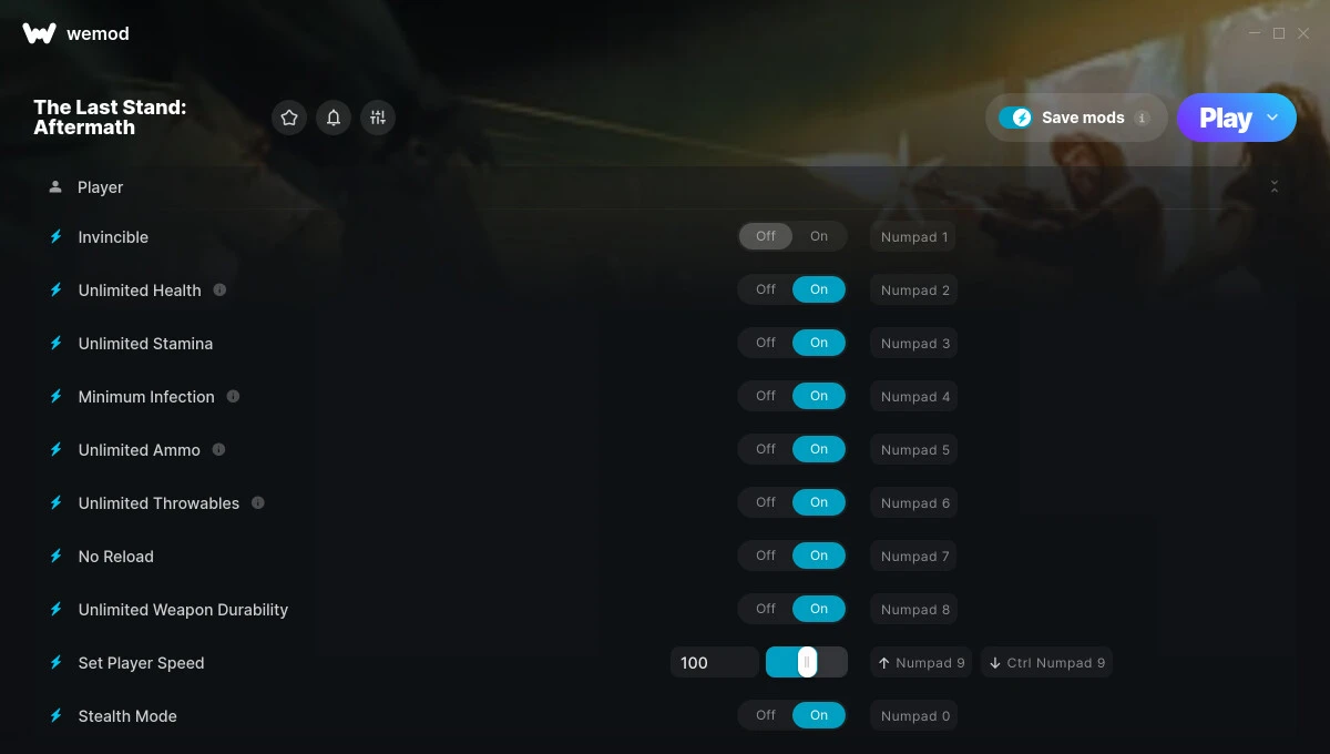 The Last Stand: Aftermath "Трейнер +22" [UPD: 21.09.2024] {FLiNG / WeMod}