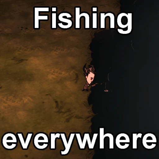 Don't Starve "Рыболовство где угодно"