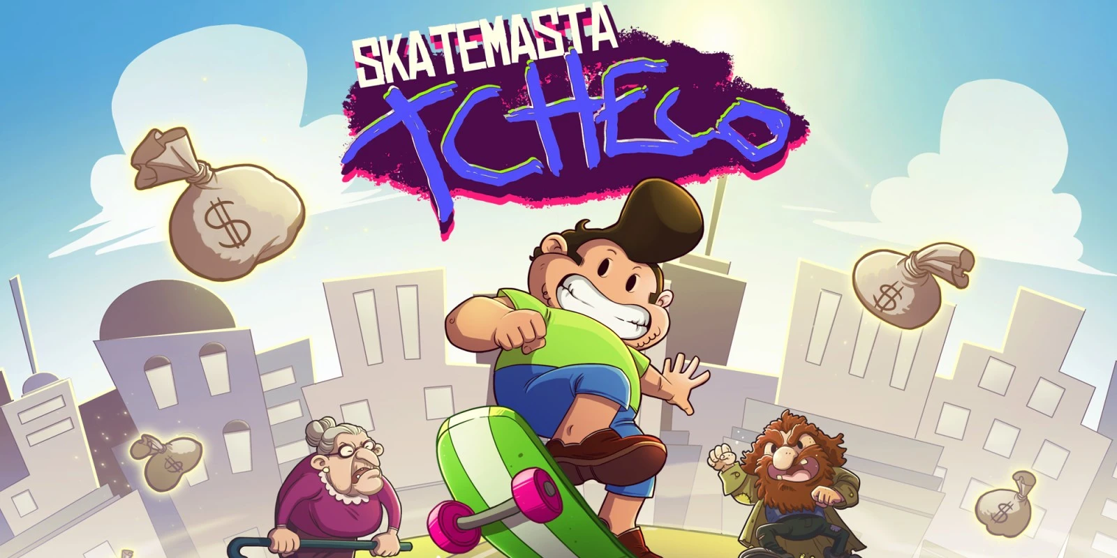 Трейлер к выходу 2D-платформера Skatemasta Tcheco на консоли