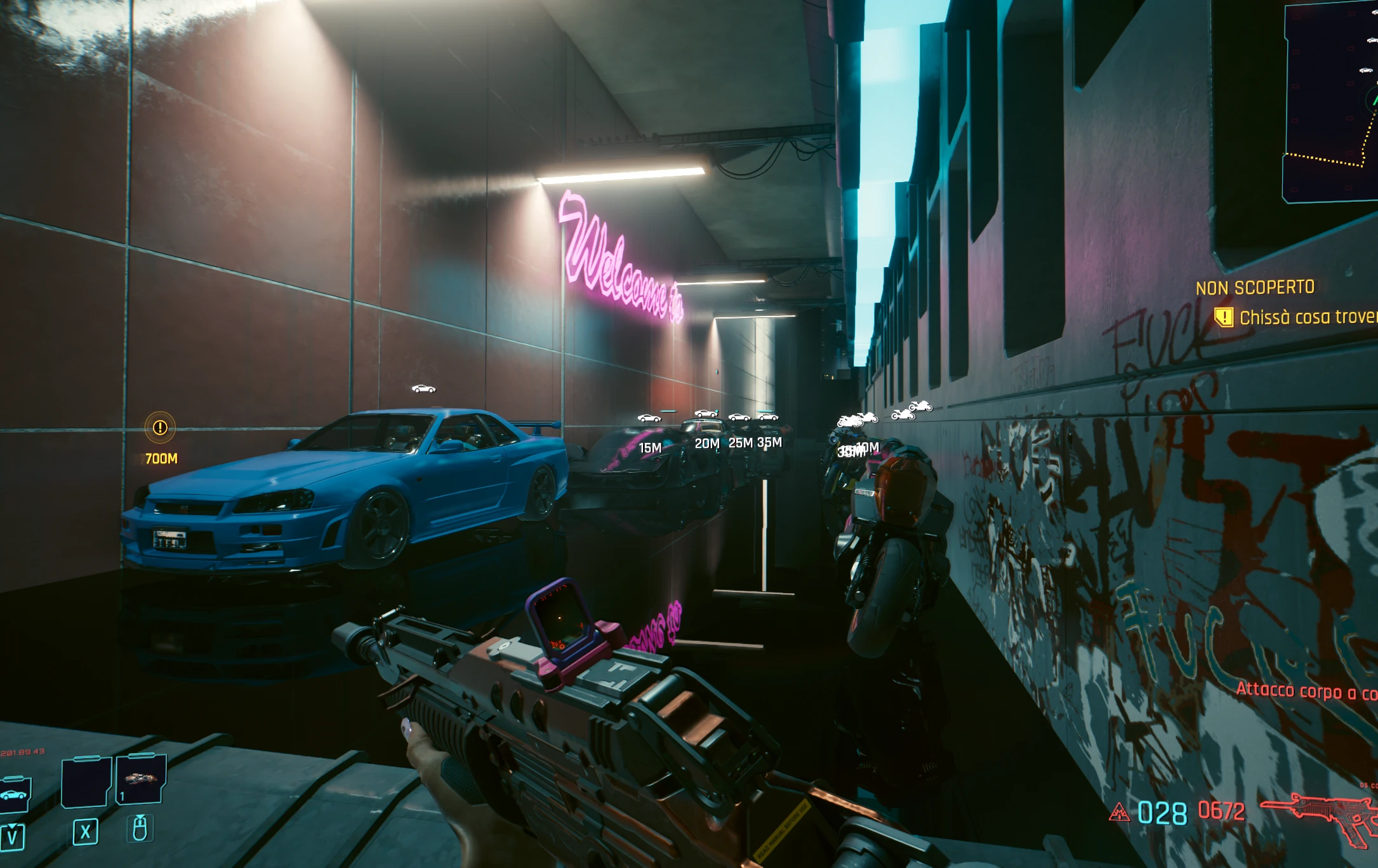 Cyberpunk 2077 "Мега гараж"