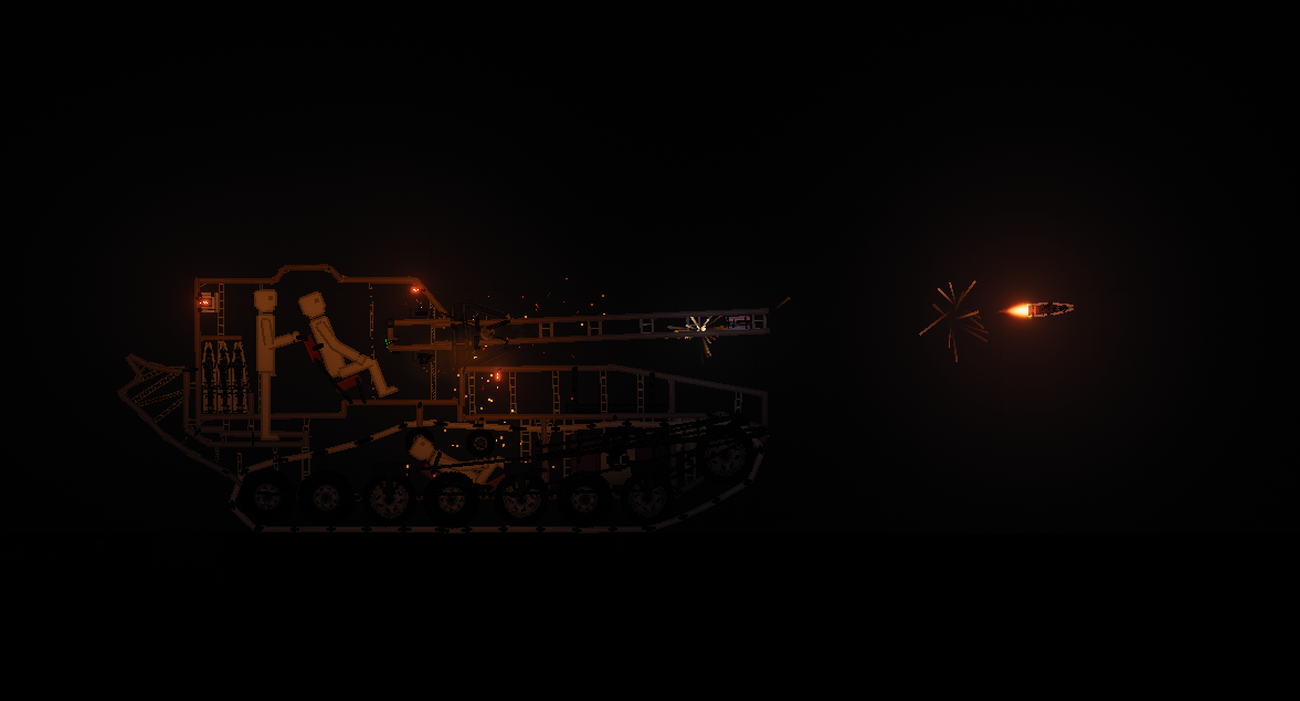 People Playground "Танк M55 + Снаряд" [1.28.2a]