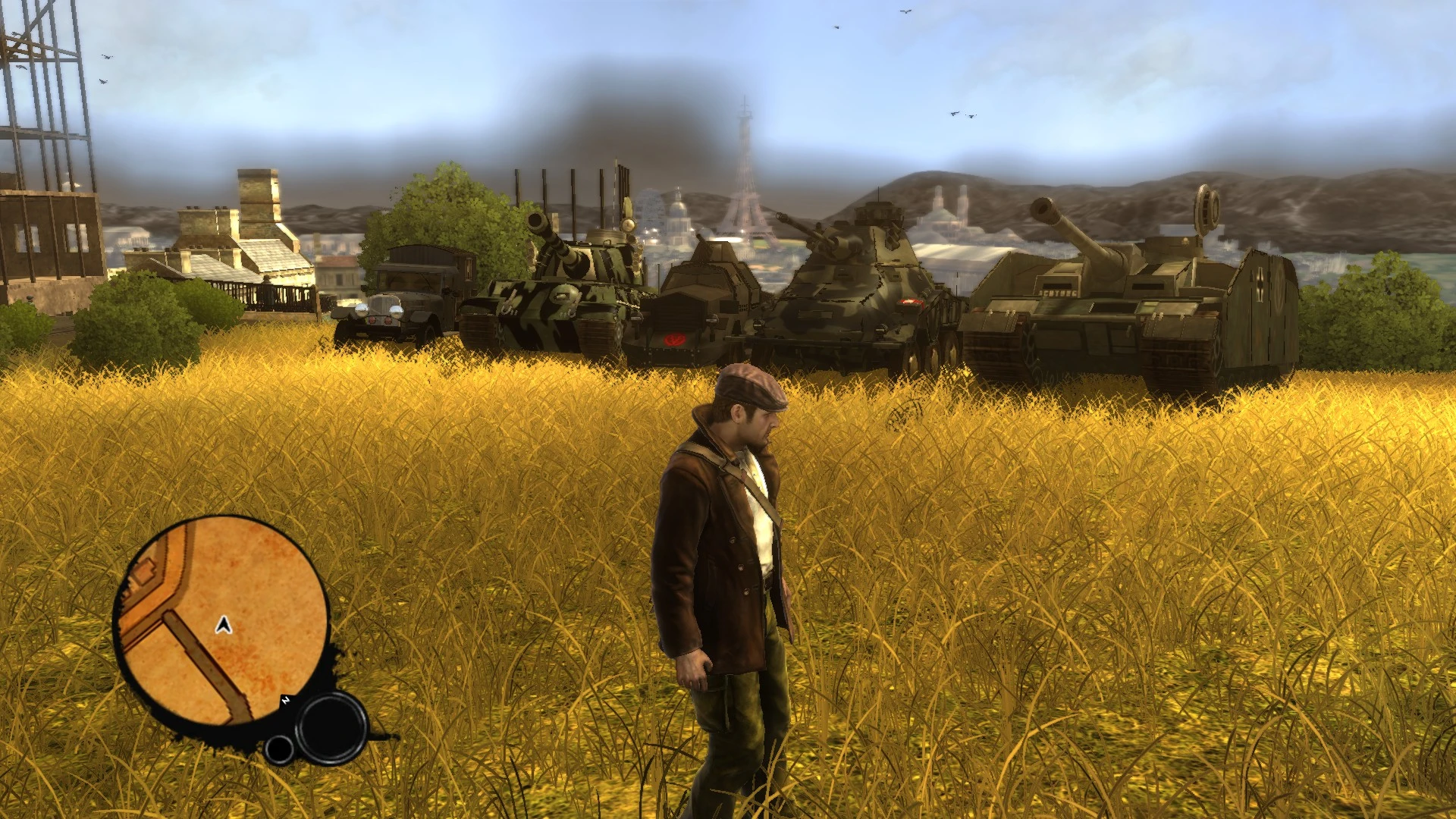 The Saboteur: Совет (Добавляем вырезанные танки в гараж)