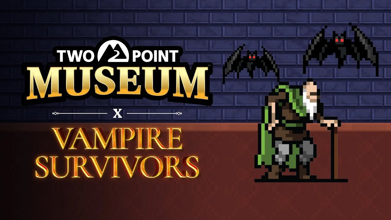 Two Point Museum против вампиров: стартовала коллаборация с Vampire Survivors